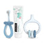 Suavinex Set iniziale per la cura dei denti +0 mesi, blu