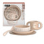 Stoviglie per bambini Suavinex +6 mesi, rosa