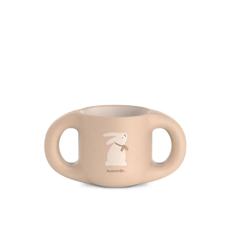Stoviglie per bambini Suavinex +6 mesi, rosa