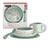 Suavinex Stoviglie per bambini +6 mesi, bianco verde