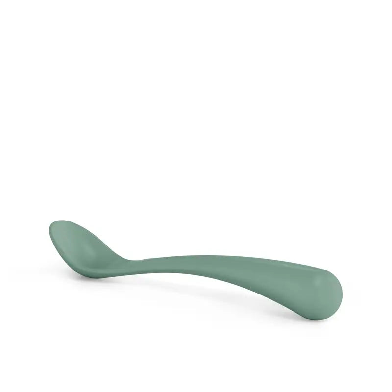 Suavinex Stoviglie per bambini +6 mesi, bianco verde