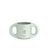 Suavinex Stoviglie per bambini +6 mesi, bianco verde