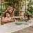 Suavinex Stoviglie per bambini +6 mesi, bianco verde
