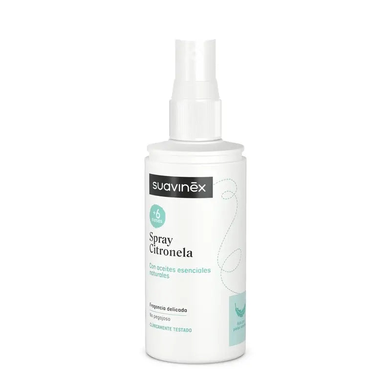 Suavinex Citronella Spray, +6 mesi e in gravidanza, 100 Ml