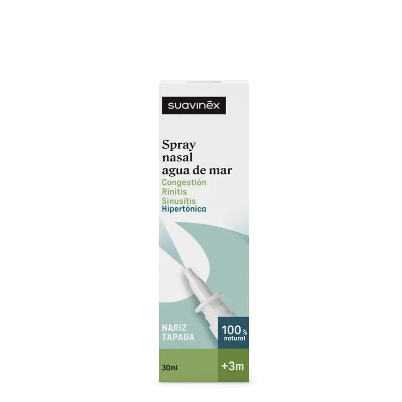 Suavinex Spray nasale decongestionante per bambini +3 mesi, 30 ml