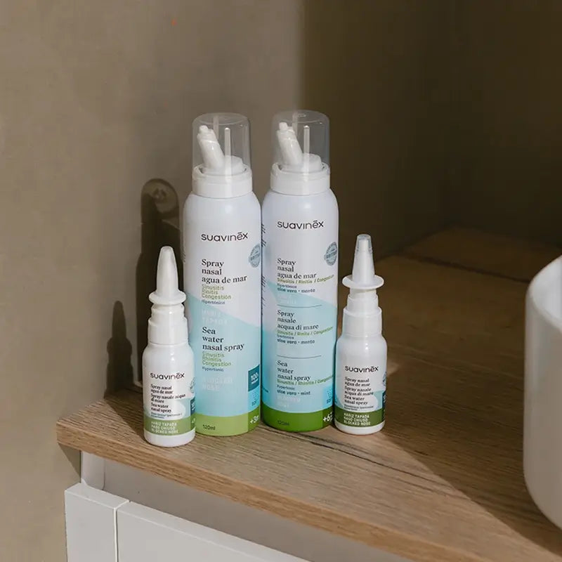 Suavinex Spray nasale decongestionante per bambini +3 mesi, 30 ml