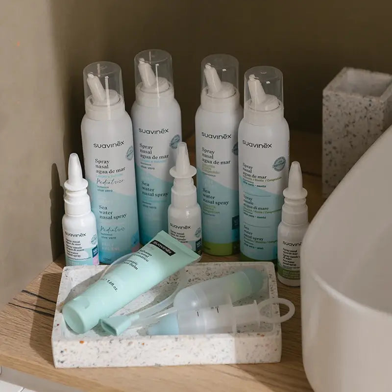 Suavinex Spray nasale decongestionante per bambini +3 mesi, 30 ml