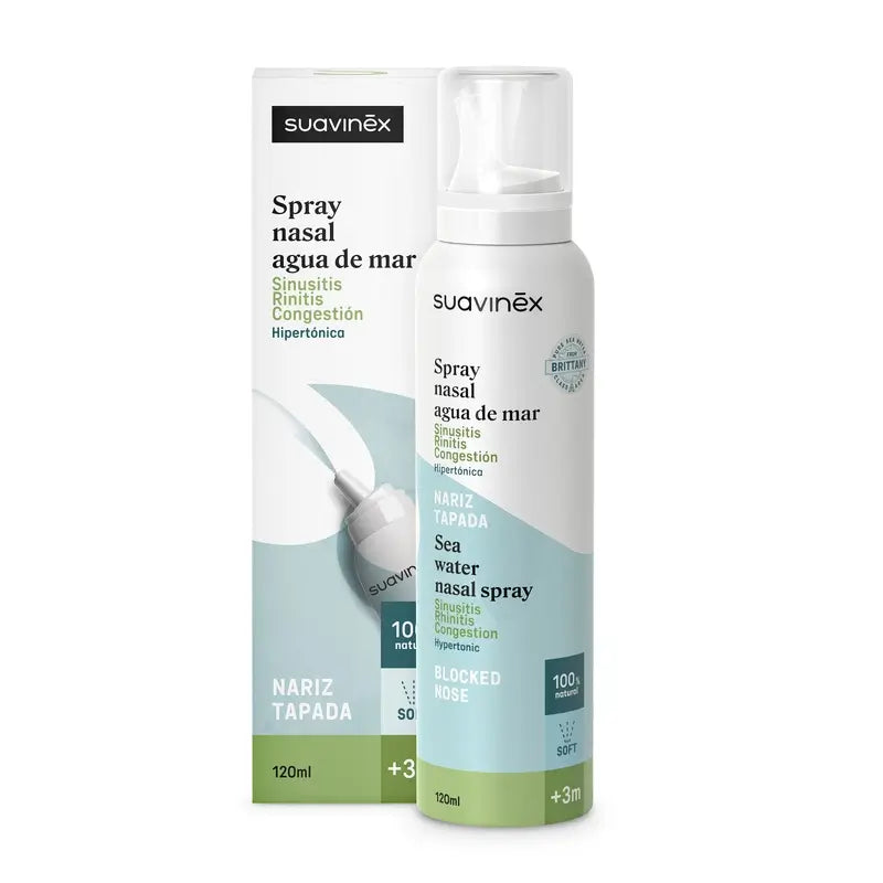 Suavinex Spray Nasale Ipertonico, 120 Ml