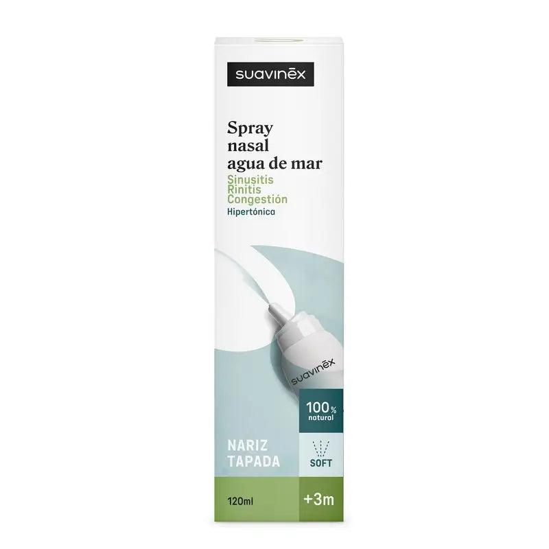 Suavinex Spray Nasale Ipertonico, 120 Ml