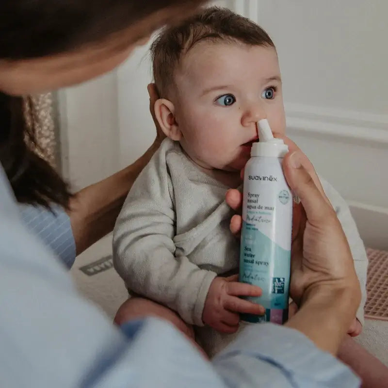 Suavinex Baby Spray Nasale Isotonico, Igiene Quotidiana, 120 Ml