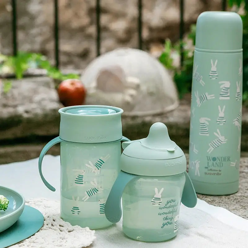 Suavinex Thermos liquido 500 Ml, verde paese delle meraviglie