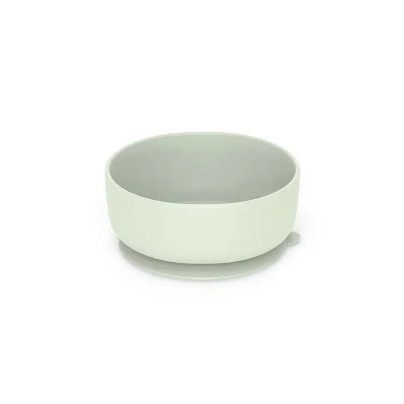 Suavinex Stoviglie in silicone 4 pezzi con ventosa, +4 mesi, verde