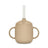 Tazza di apprendimento in silicone Suavinex 3 in 1, +6 mesi, beige