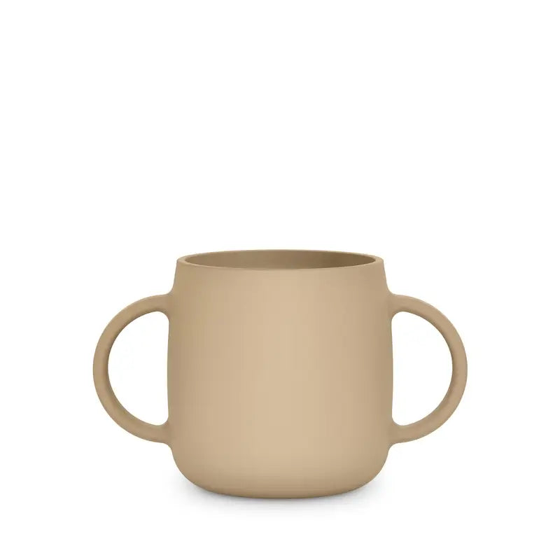 Tazza di apprendimento in silicone Suavinex 3 in 1, +6 mesi, beige