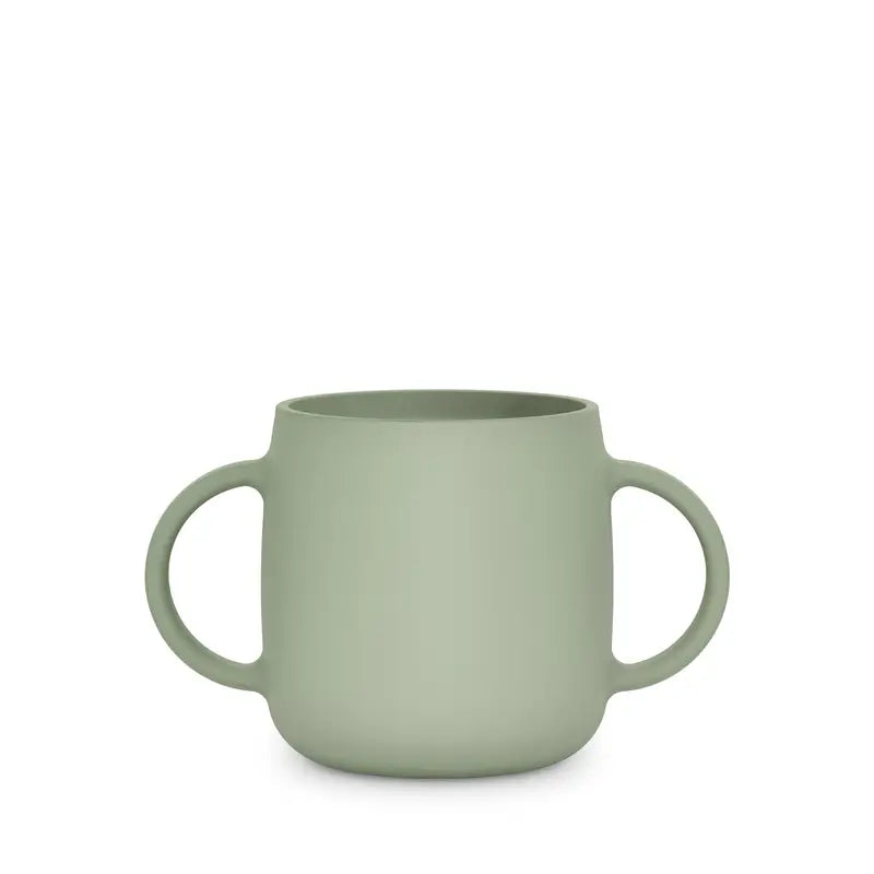 Tazza di apprendimento Suavinex 3 in 1 in silicone, +6 mesi, verde