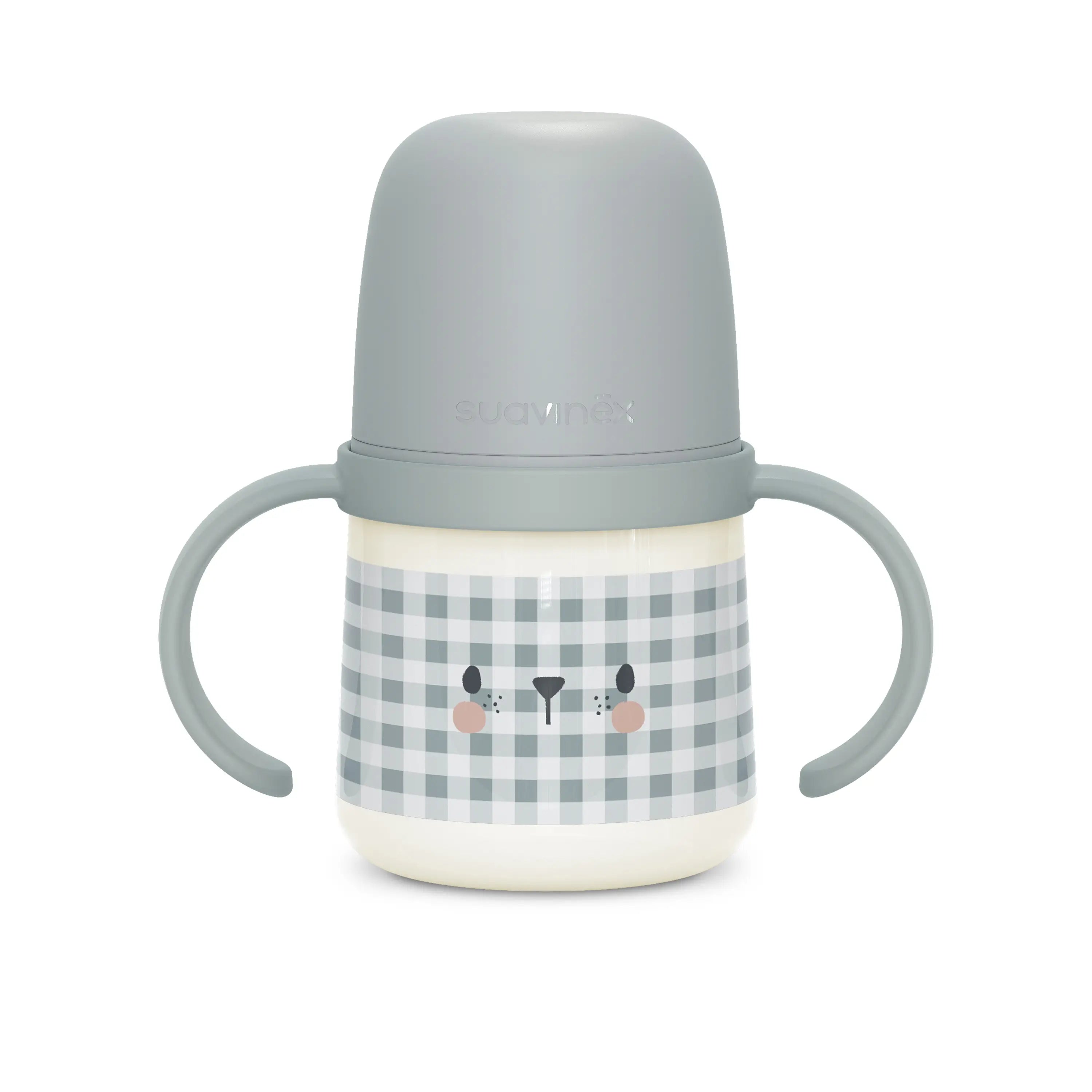 Tazza di apprendimento per bambini Suavinex, anticolica, +6 mesi, blu, 1 unità