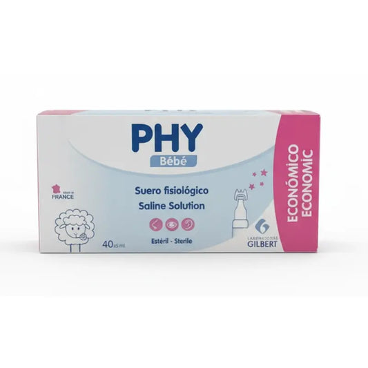 PHY Baby Siero Fisiologico 40 Dose Singola x 5 ml