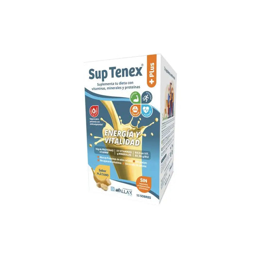 Sup Tenex Plus Banana, 32g x 15 bustine