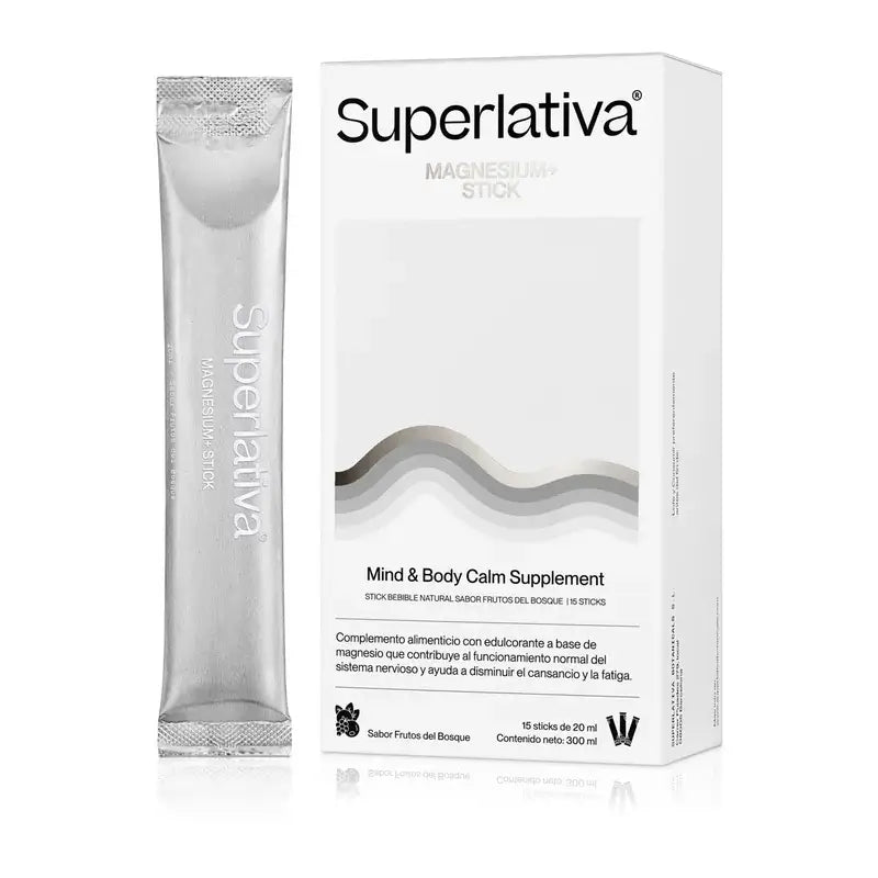 Superlativa Magnesium+, confezione da 15 stick