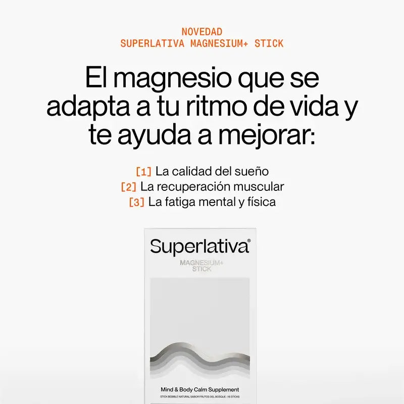 Superlativa Magnesium+, confezione da 15 stick
