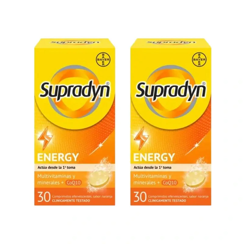 Supradyn Energy Vitamine ed energia, 2x30 compresse effervescenti