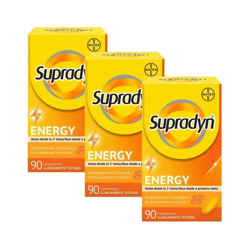 Supradyn Energy Vitamine, minerali ed energia quotidiana, 3X90 compresse