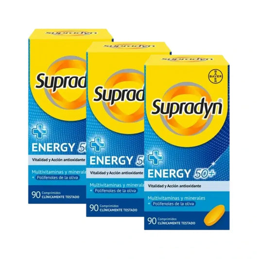 Supradyn Energy 50+ Vitamine, minerali ed energia, 3x90 compresse