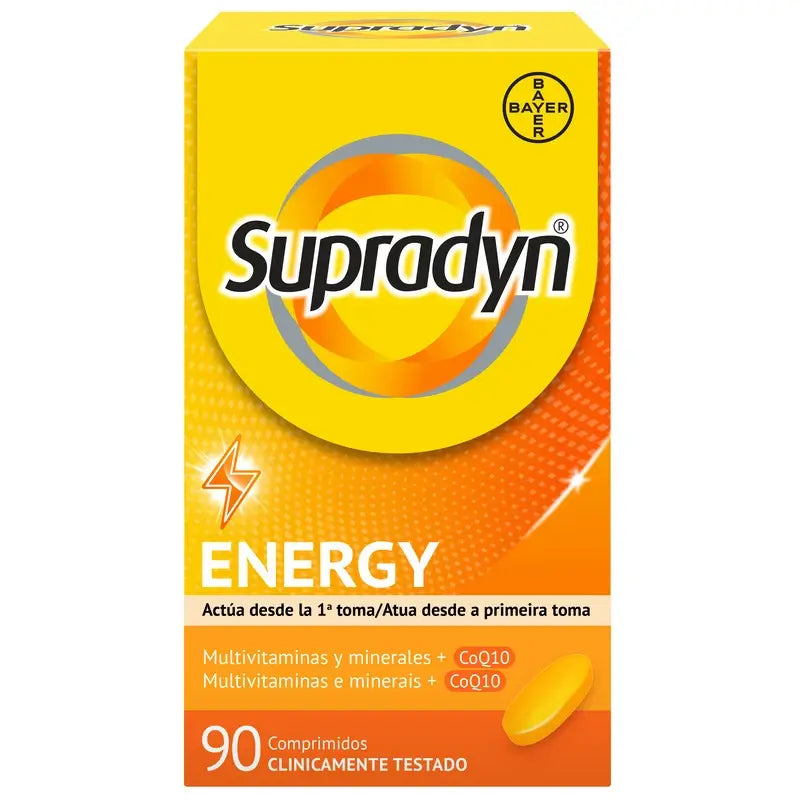 Supradyn Energy Vitamine, minerali ed energia quotidiana, 90 compresse