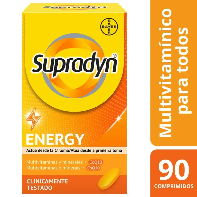 Supradyn Energy Vitamine, minerali ed energia quotidiana, 90 compresse