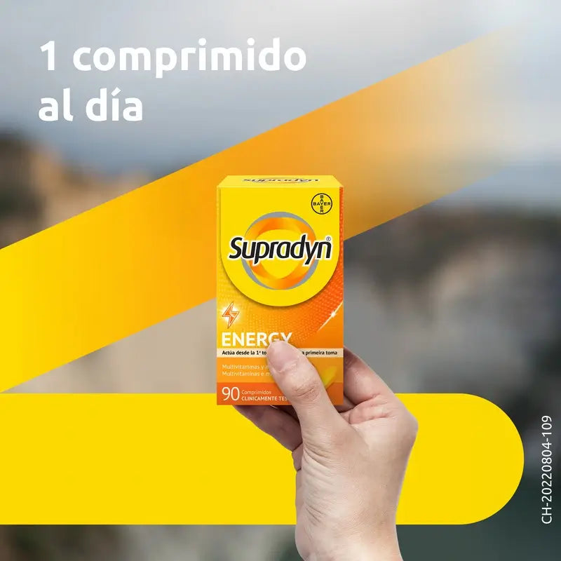 Supradyn Energy Vitamine, minerali ed energia quotidiana, 90 compresse