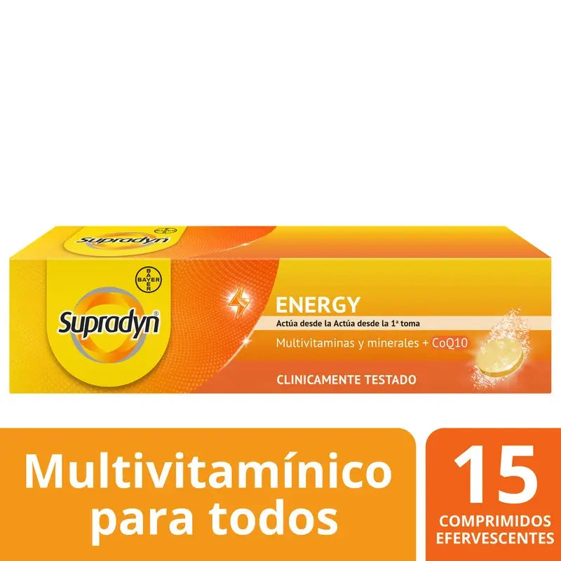 Supradyn Energy Vitamine ed energia, 15 compresse effervescenti