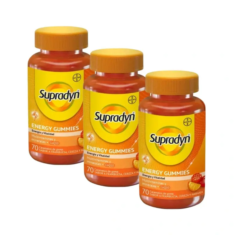 Supradyn Active Gummies Adult, 3X70 Chewy Candies
