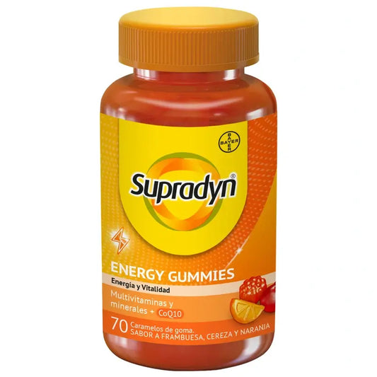 Vitamine energetiche e multivitamine energetiche Supradyn, 70 gommine