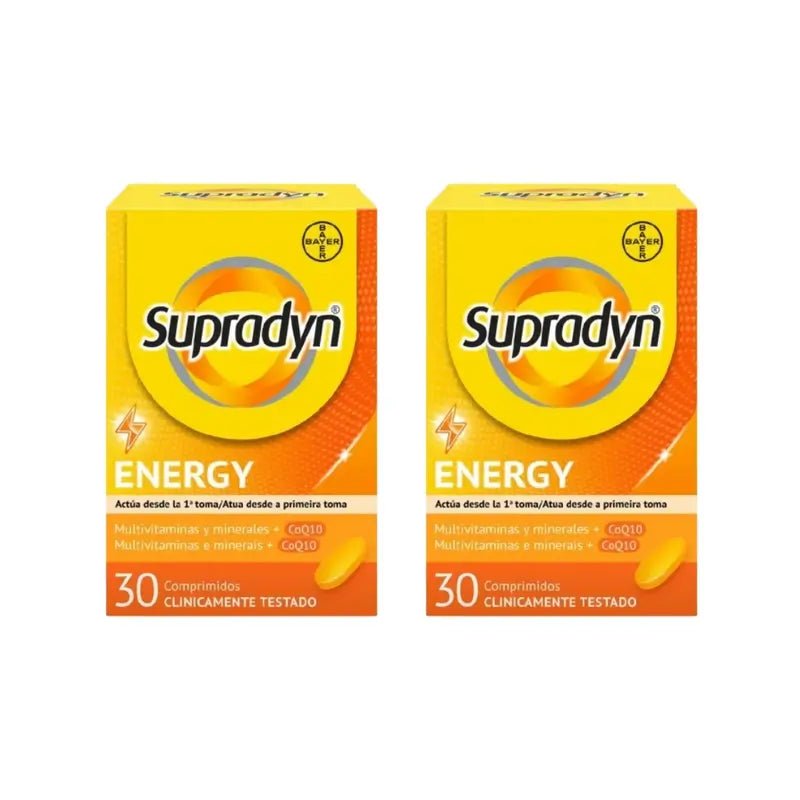 Supradyn Energy Vitamine, minerali ed energia quotidiana, 2x30 compresse