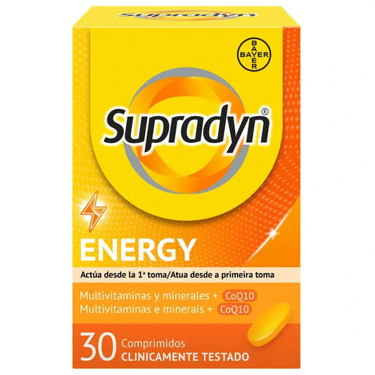 Supradyn Energy Vitamine, minerali ed energia quotidiana, 30 compresse
