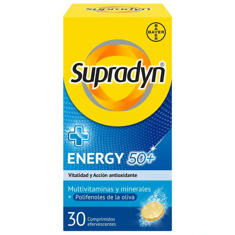 Supradyn Energy 50+ Vitamine ed energia, 30 compresse effervescenti