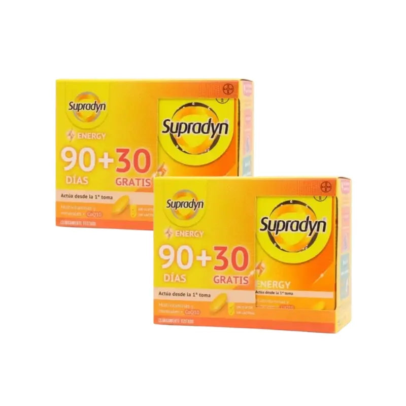 Supradyn Energy, 90+30 Compresse, Confezione da 2