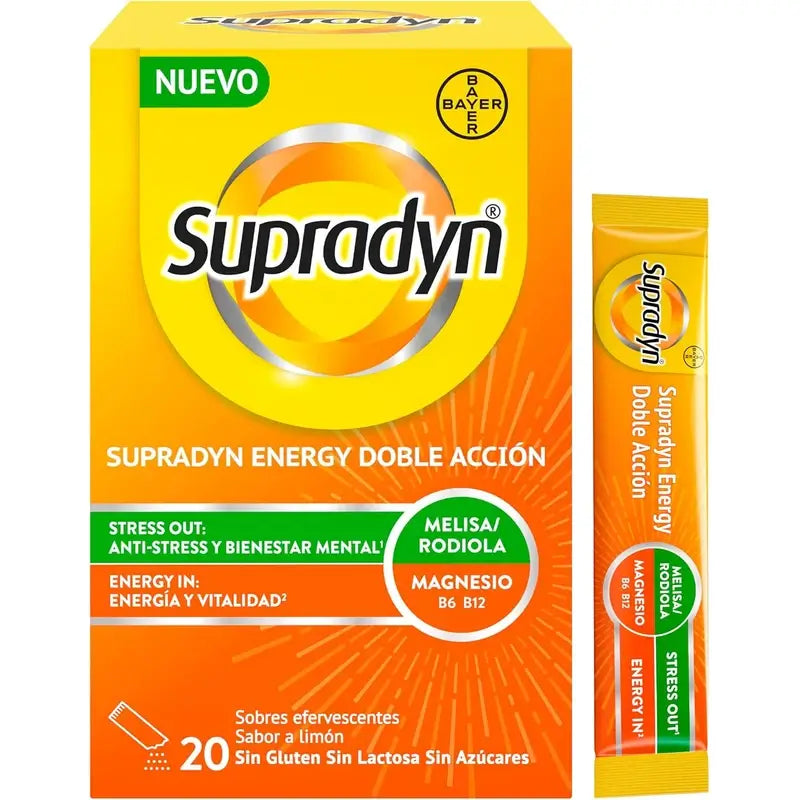 Supradyn Energia a doppia azione, 20 bustine
