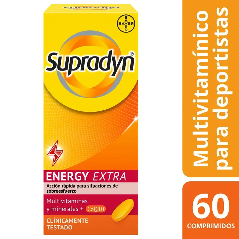 Supradyn Energy Extra Sport Vitamine ed energia, 60 compresse