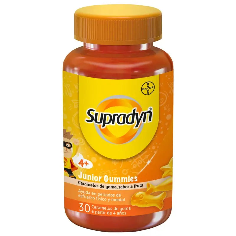 Supradyn Junior Gummies Vitamine ed energia per bambini, 30 Gummies