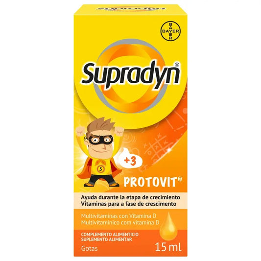 Supradyn Protovit Vitamine e minerali per bambini, 15 ml