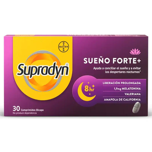 Supradyn Sleep Forte+ riduce i risvegli notturni, 30 compresse