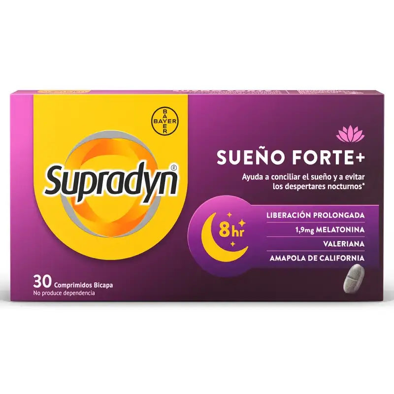 Supradyn Sleep Forte+ riduce i risvegli notturni, 30 compresse