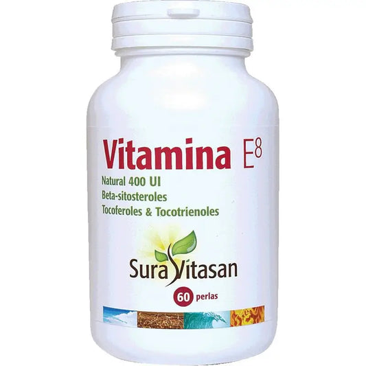 Sura Vitas Vitamin E8 Natural 400Ui , 60 pearls