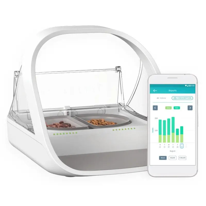 Alimentatore automatico SureFeed Connect con microchip