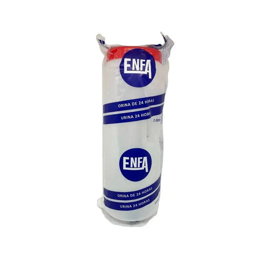 Contenitore di raccolta delle urine Surgicalmed Enfa 24 Hour - 2 litri (Canister), 1 pz.
