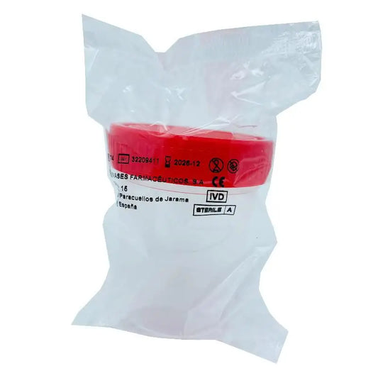 Contenitore raccoglitore per urine Surgicalmed Enfa 120 Ml - Rosso (senza codice a barre), 1 unità