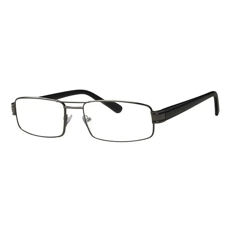 Surgicalmed Euro Optics Presbyopia Occhiali da lettura Cima (+2.00) Grigio scuro con aste nere, 1 pz.