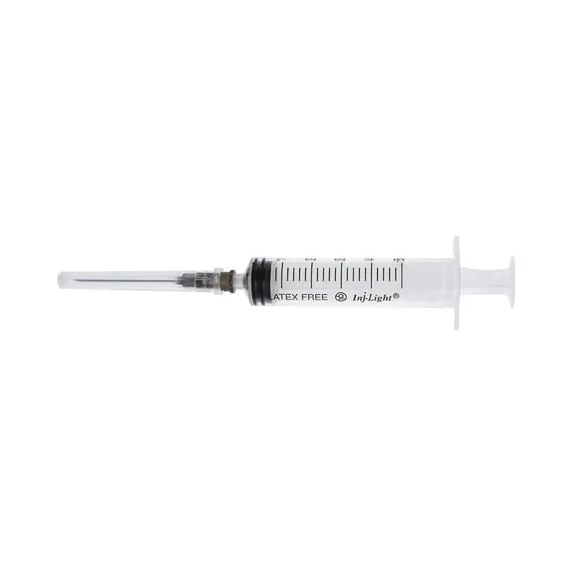 Siringhe monouso Surgicalmed Rays da 2,5 Ml a tre corpi cono Luer centrale con ago 21G 0,8X38 Mm Inj/Light - Scatola da 100 unità, 100 unità