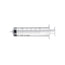 Siringhe monouso Surgicalmed Rays 60 Ml a tre corpi Luer Cone Eccentrico senza ago Siringhe senza ago per iniezione/Light - Confezione da 25 pezzi, 25 unità